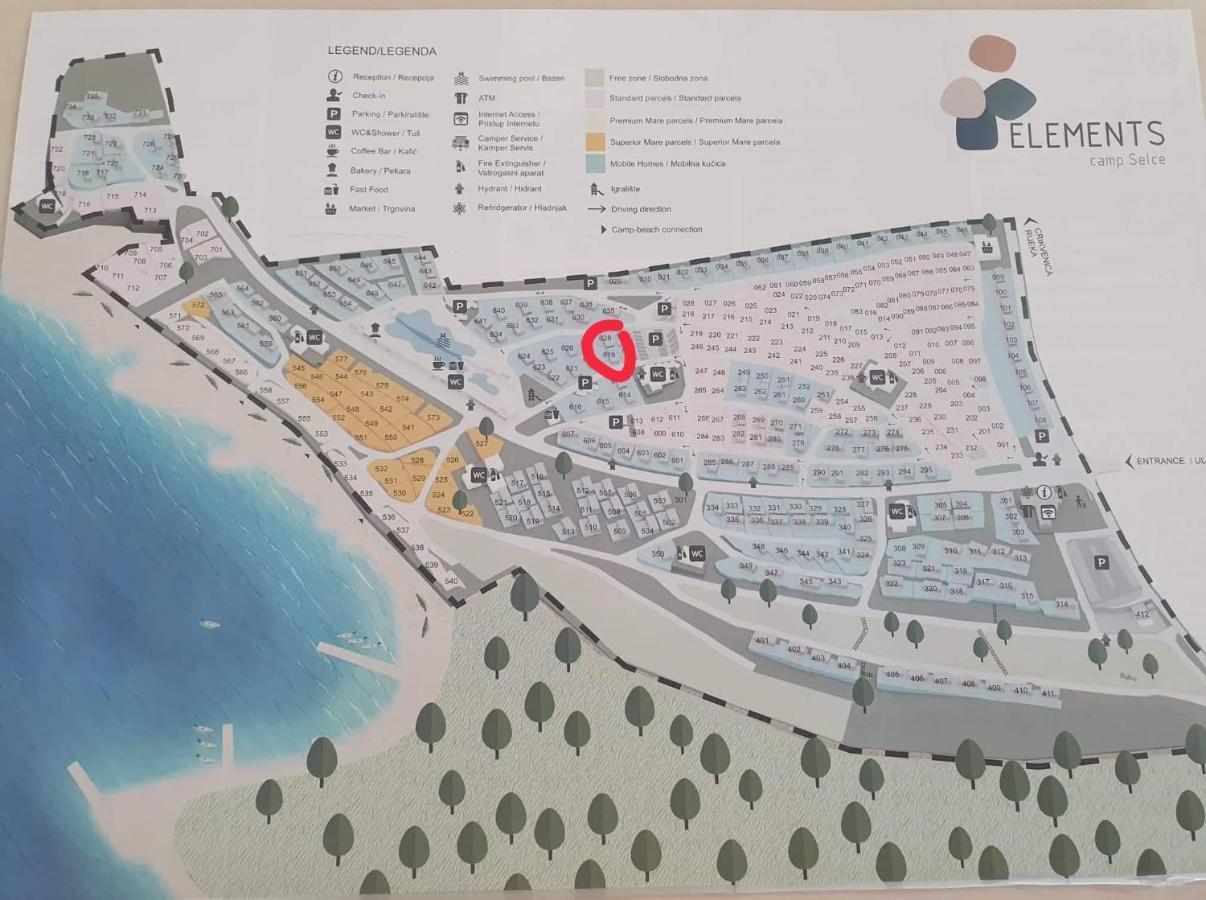 Anaida Mobile Homes Selce Εξωτερικό φωτογραφία
